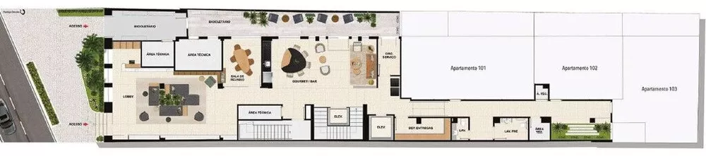 Apartamento, 1 quarto, 57 m² - Foto 26