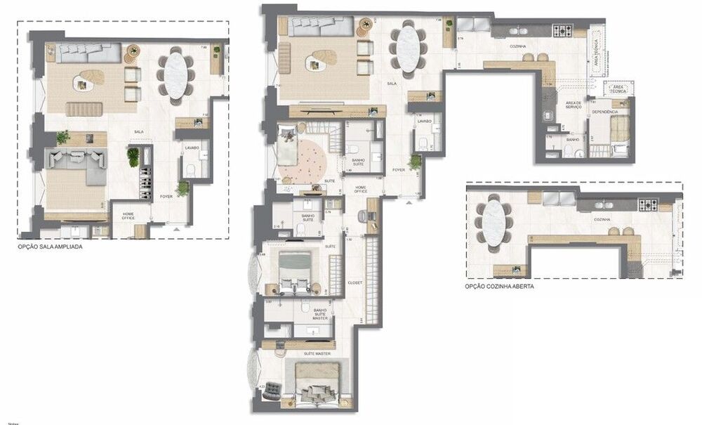 Apartamento à venda com 4 quartos, 189m² - Foto 9