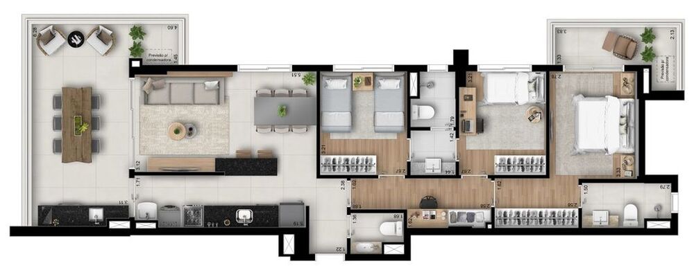 Apartamento, 2 quartos, 74 m² - Foto 12