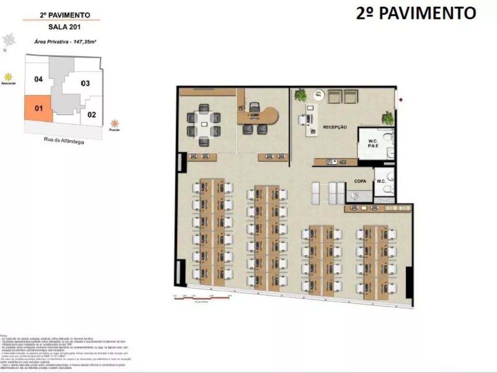 Sala-Conjunto, 148 m² - Foto 1