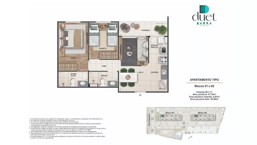 Apartamento, 2 quartos, 51 m² - Foto 18