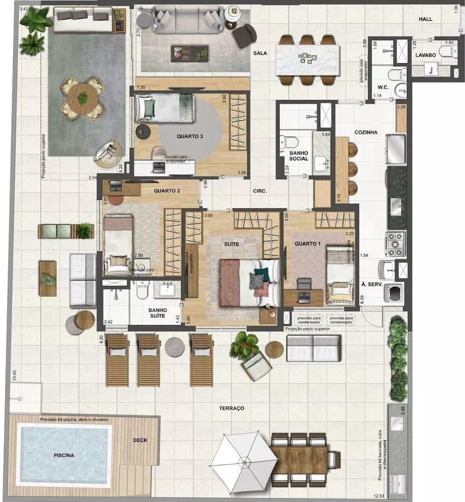 Apartamento, 3 quartos, 89 m² - Foto 36