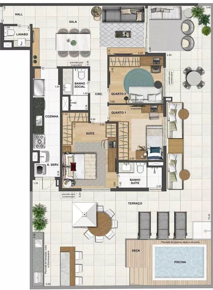 Apartamento, 3 quartos, 89 m² - Foto 28