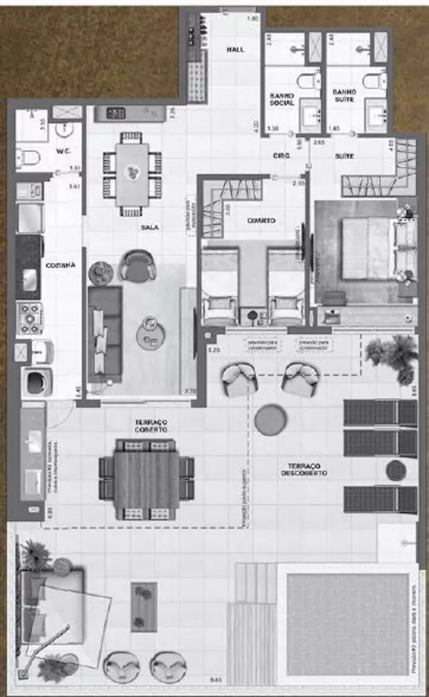 Apartamento, 2 quartos, 154 m² - Foto 41