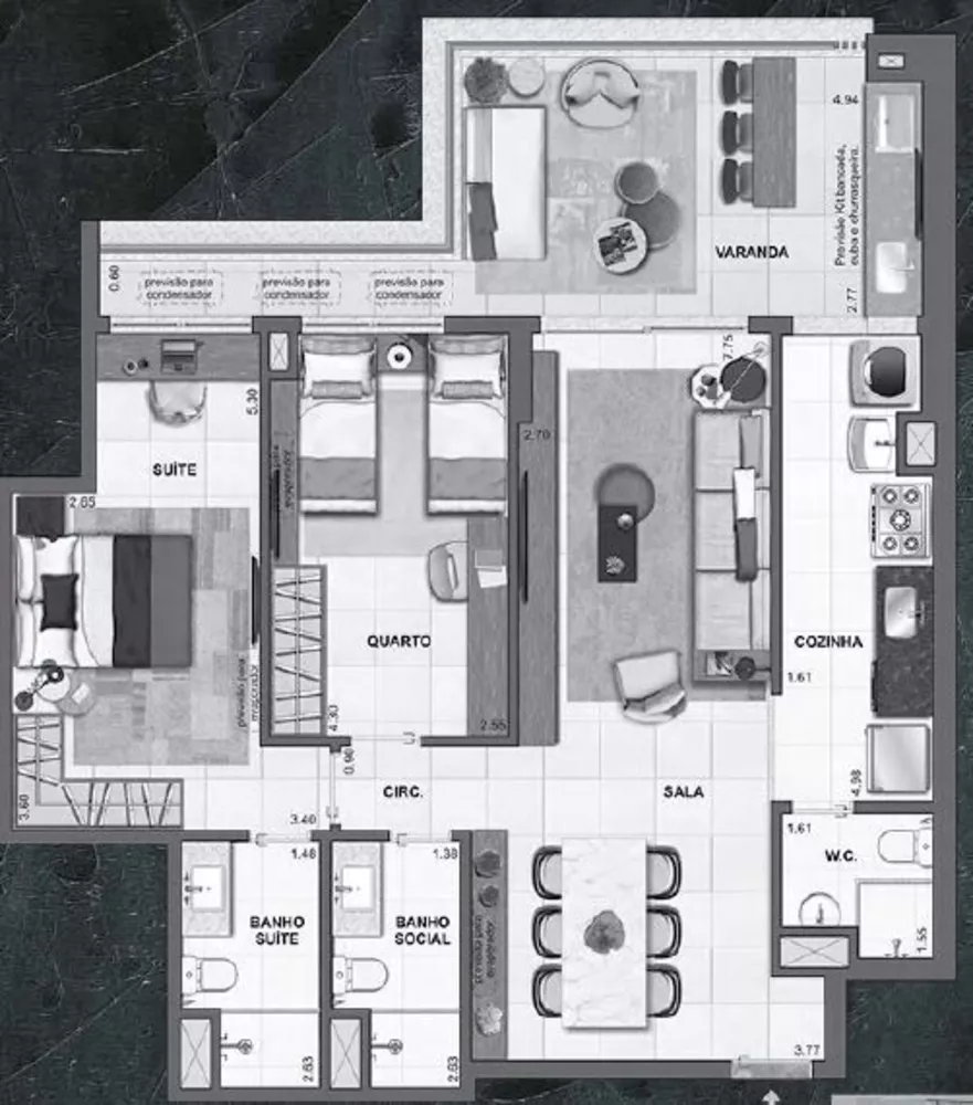 Apartamento, 2 quartos, 154 m² - Foto 26
