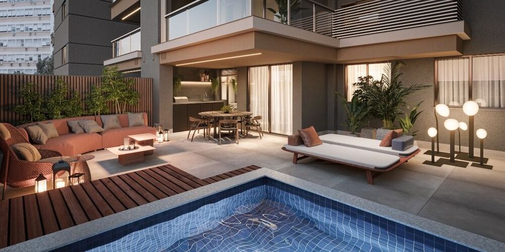 Apartamento à venda com 2 quartos, 154m² - Foto 2