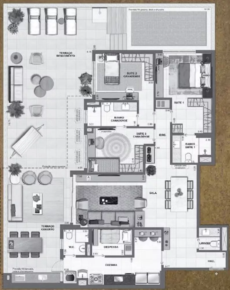 Apartamento, 2 quartos, 154 m² - Foto 44