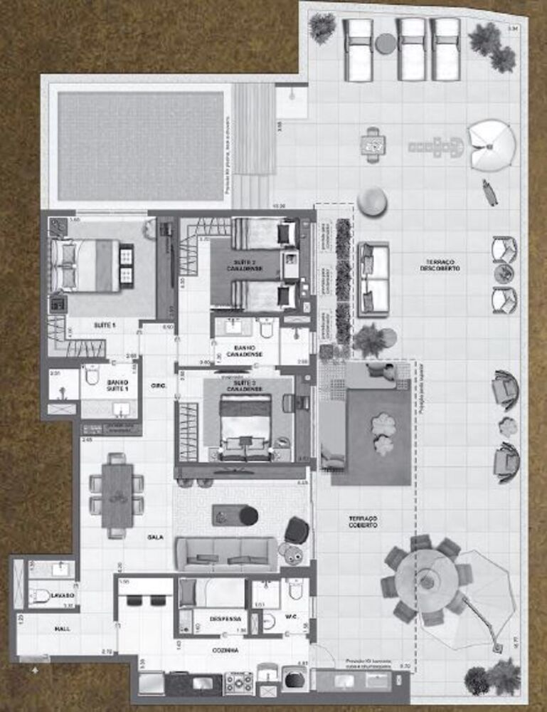 Apartamento à venda com 2 quartos, 154m² - Foto 8