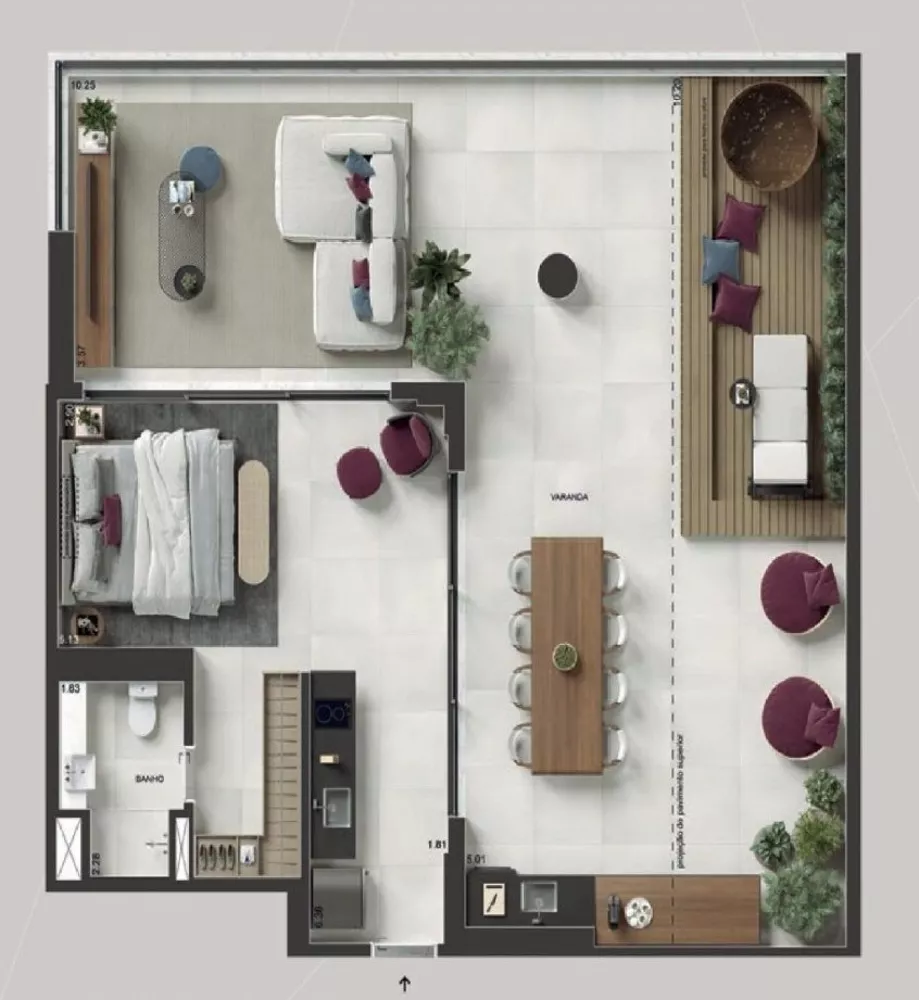 Kitnet-Studio, 81 m² - Foto 29