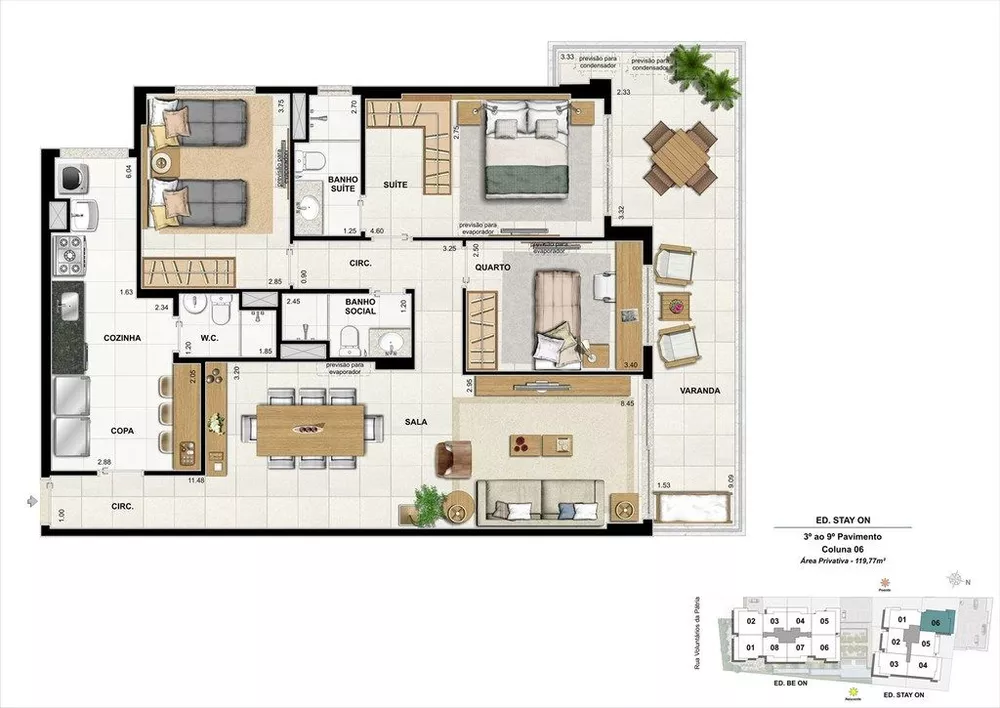 Apartamento, 2 quartos, 89 m² - Foto 41