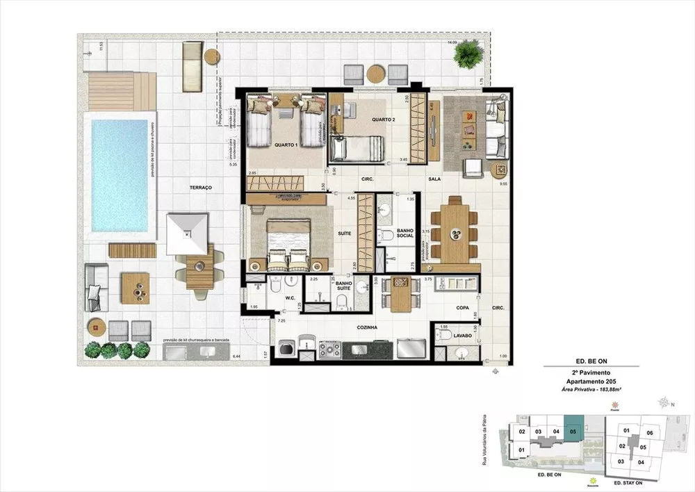 Apartamento, 2 quartos, 89 m² - Foto 51