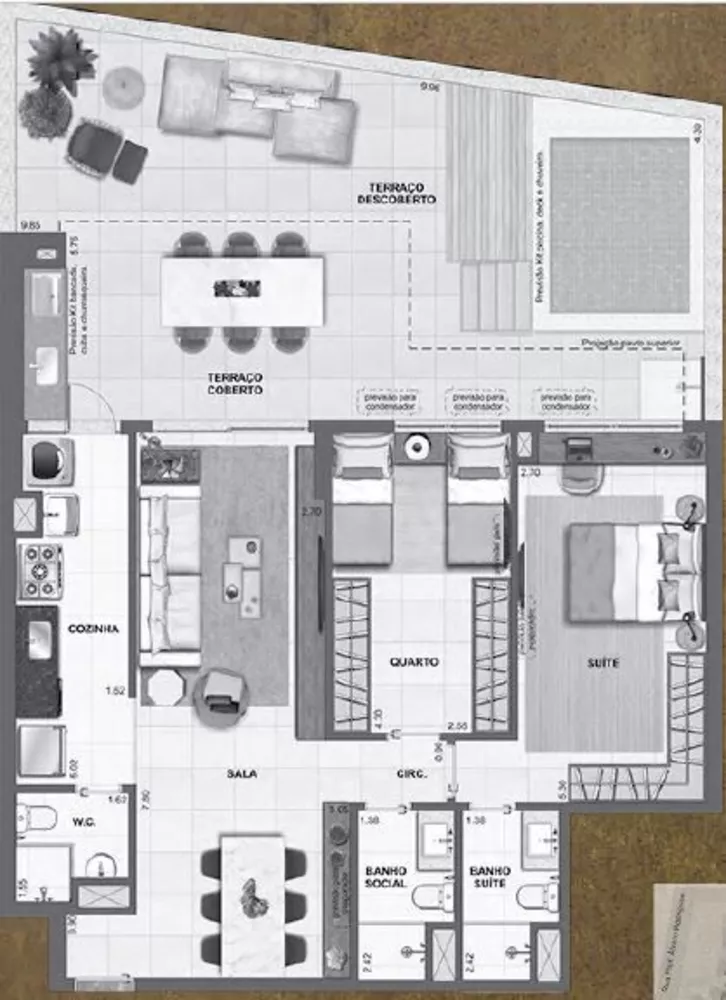 Apartamento, 3 quartos, 192 m² - Foto 38