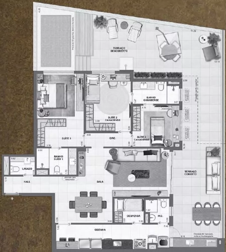Apartamento, 3 quartos, 192 m² - Foto 15