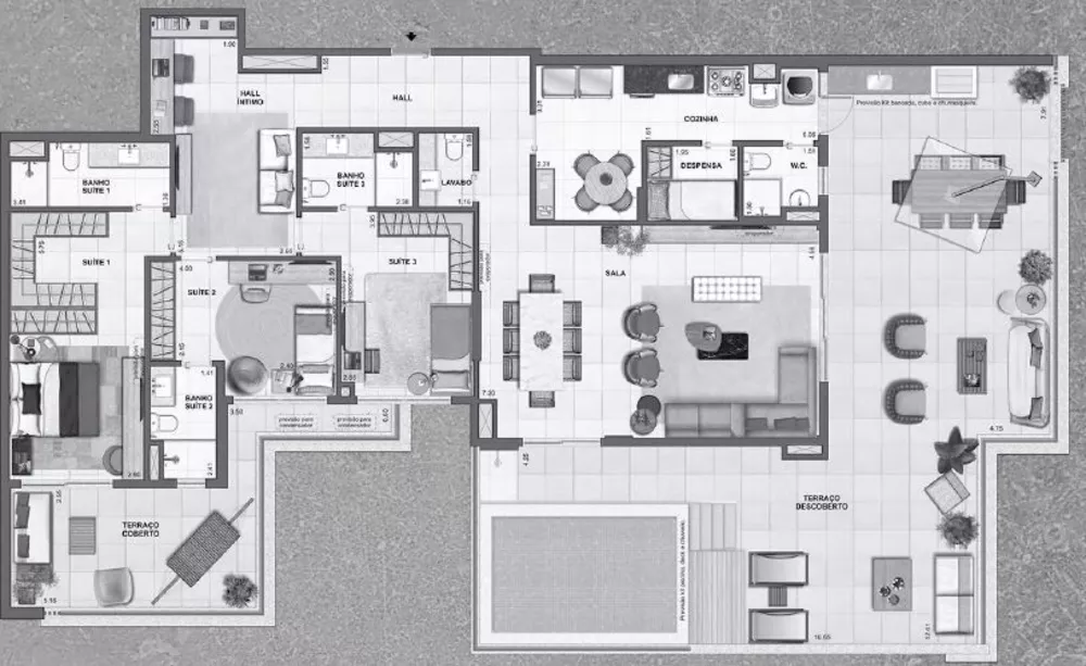 Apartamento, 3 quartos, 192 m² - Foto 21