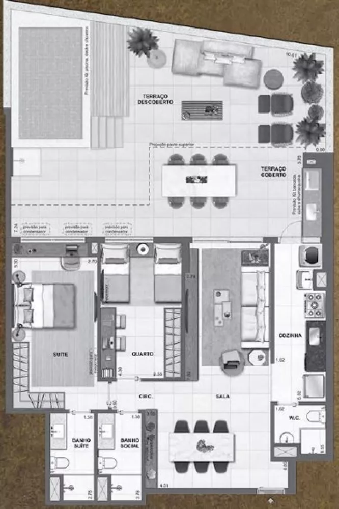 Apartamento, 2 quartos, 146 m² - Foto 3
