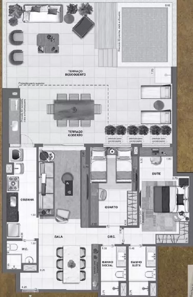 Apartamento, 2 quartos, 146 m² - Foto 36