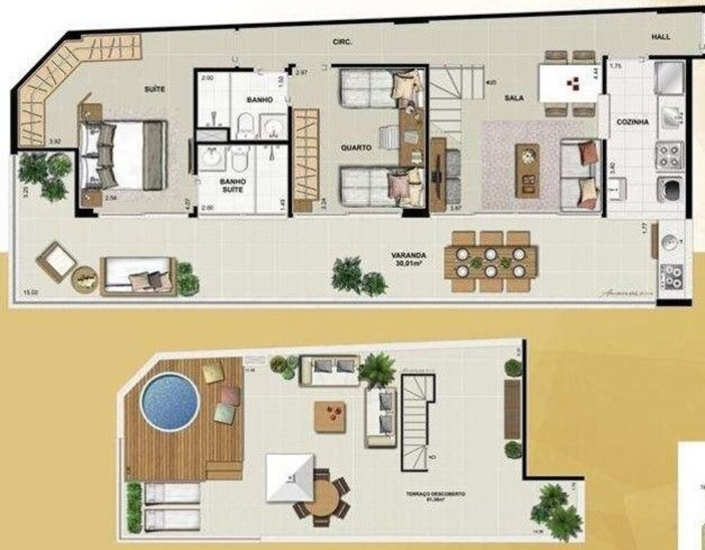 Apartamento, 2 quartos, 99 m² - Foto 4