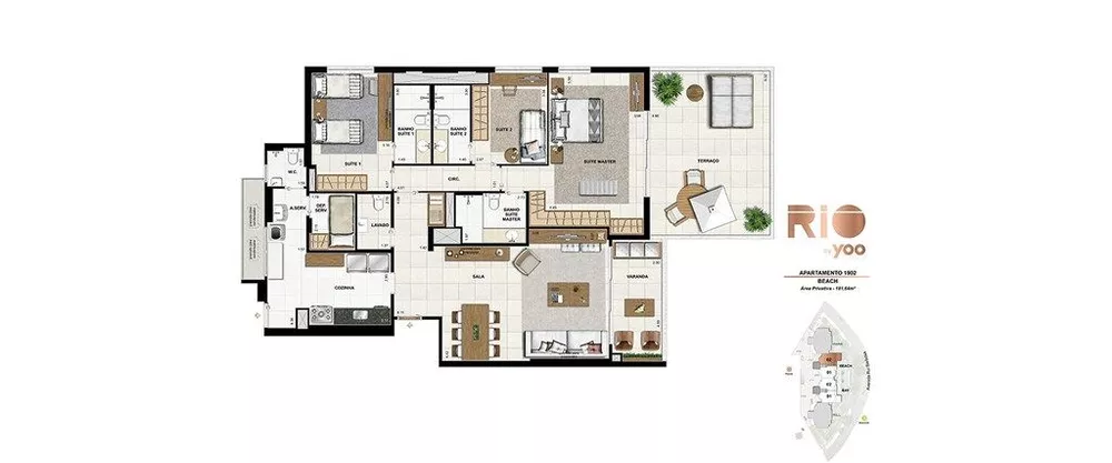 Apartamento, 3 quartos, 155 m² - Foto 29