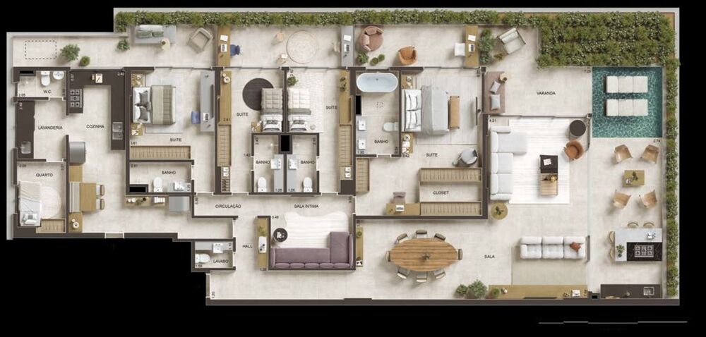 Apartamento, 4 quartos, 402 m² - Foto 7