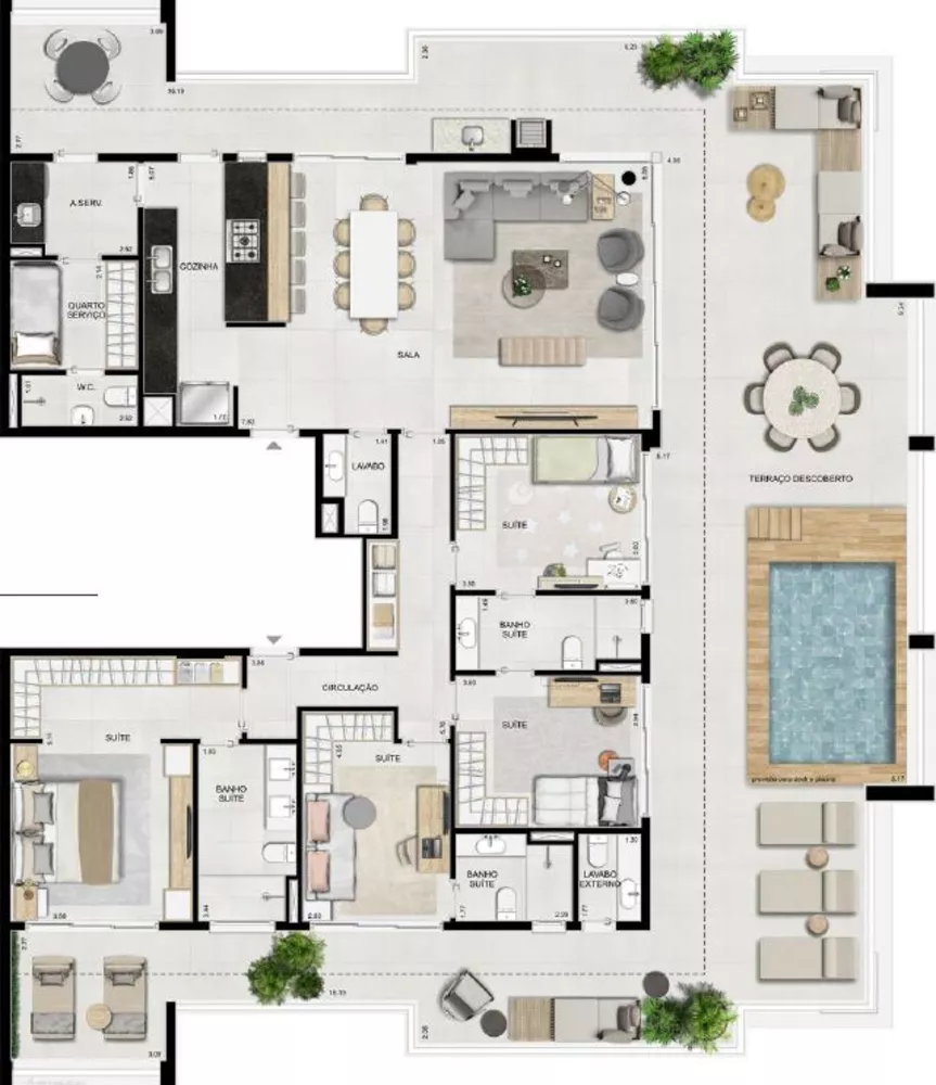 Apartamento, 4 quartos, 139 m² - Foto 18