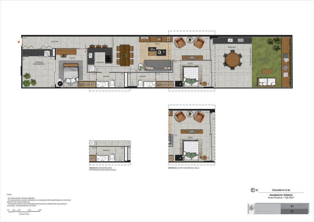 Cobertura, 2 quartos, 185 m² - Foto 17