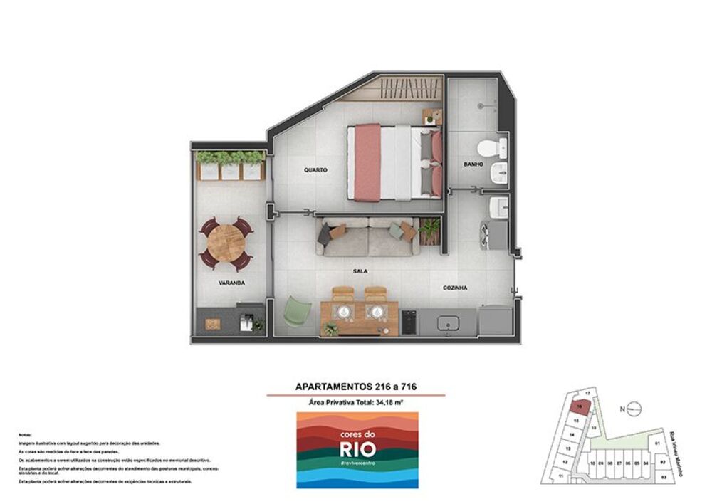 Kitnet-Studio, 32 m² - Foto 13