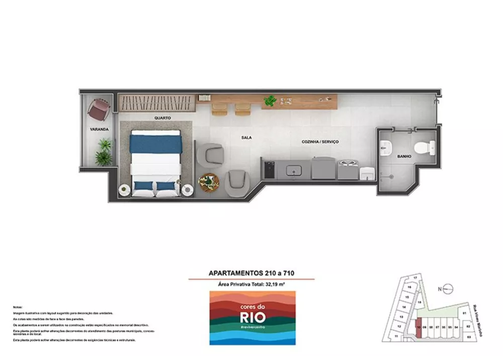 Kitnet-Studio, 32 m² - Foto 9