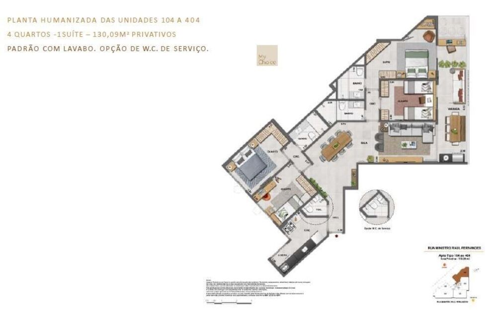 Apartamento, 4 quartos, 130 m² - Foto 7