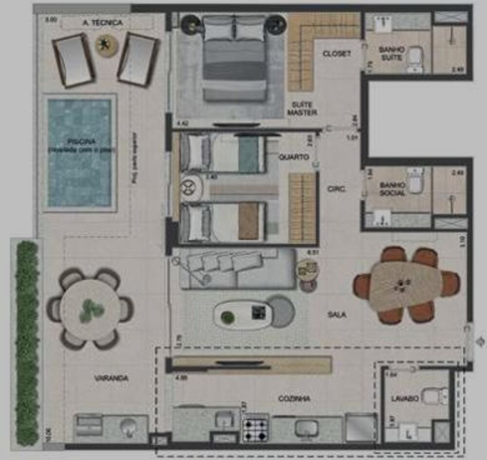 Apartamento, 3 quartos, 106 m² - Foto 30