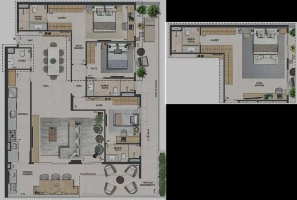 Apartamento, 3 quartos, 106 m² - Foto 33
