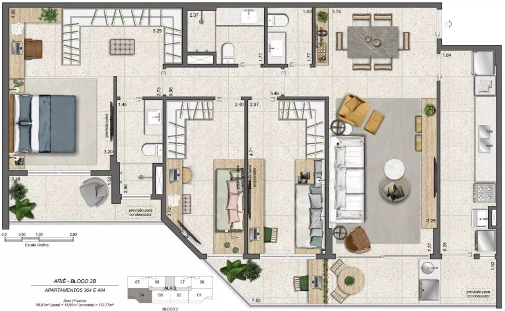 Apartamento, 3 quartos, 96 m² - Foto 14