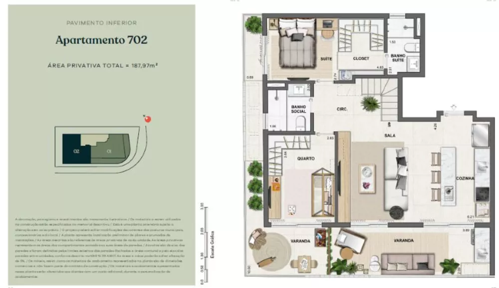 Apartamento, 1 quarto, 48 m² - Foto 19
