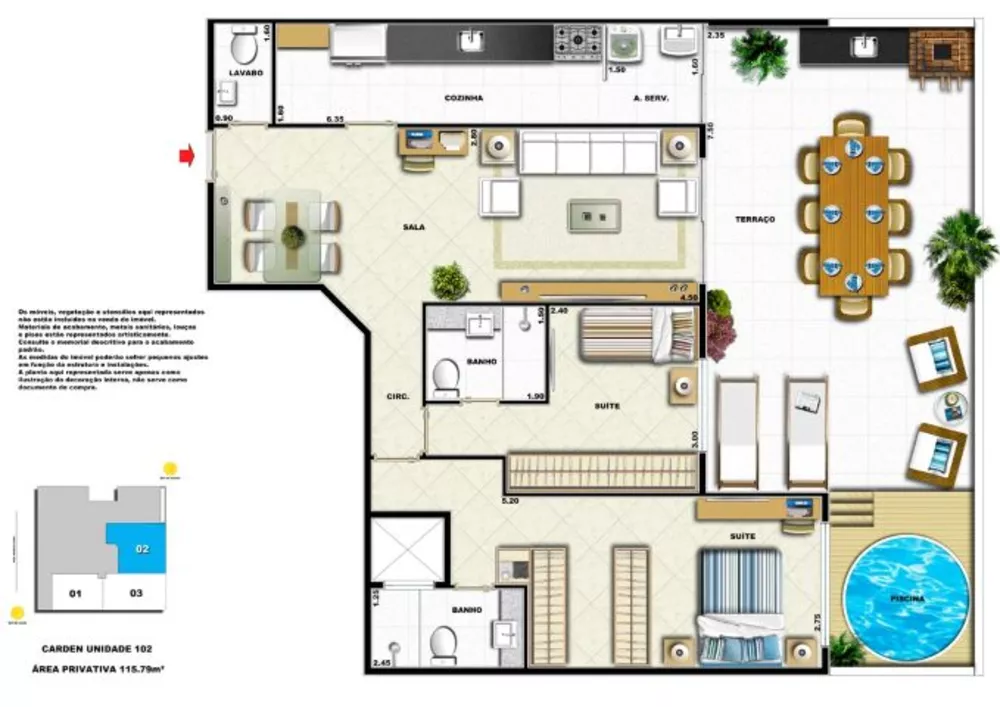 Apartamento, 2 quartos, 81 m² - Foto 24