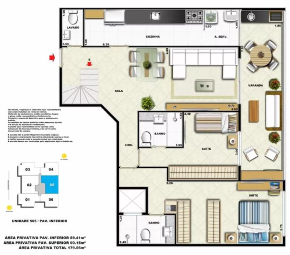 Apartamento, 2 quartos, 81 m² - Foto 17