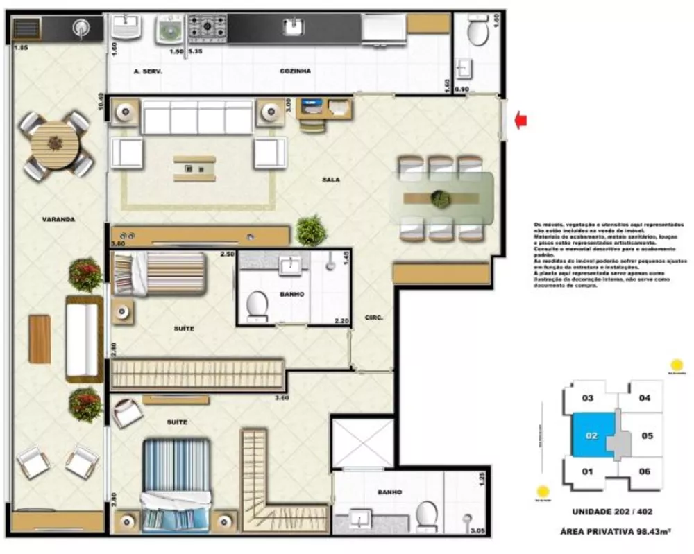 Apartamento, 2 quartos, 81 m² - Foto 31