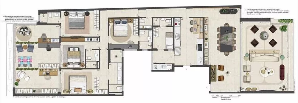 Apartamento, 4 quartos, 266 m² - Foto 23