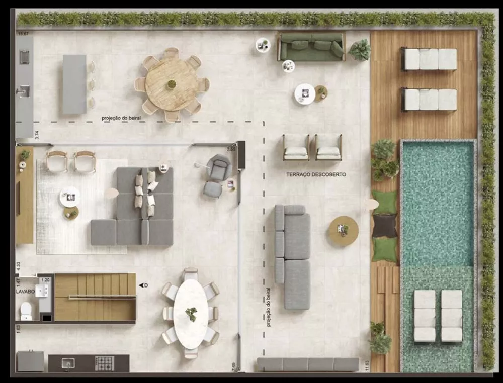 Apartamento, 4 quartos, 233 m² - Foto 9