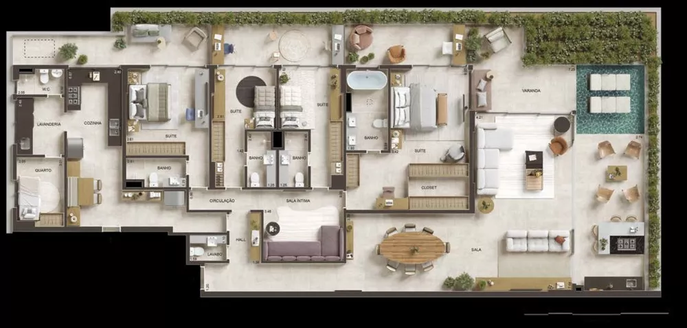 Apartamento, 4 quartos, 233 m² - Foto 27