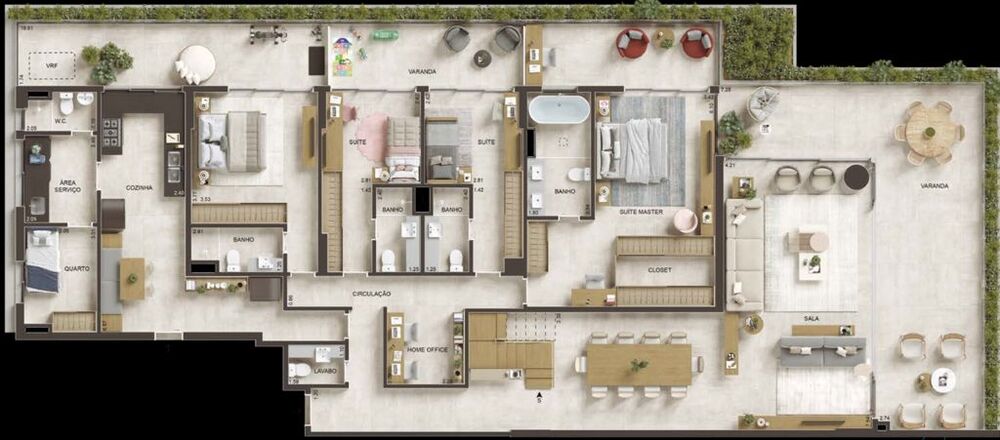 Apartamento, 4 quartos, 233 m² - Foto 13