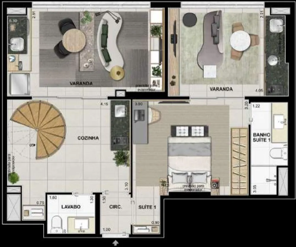 Cobertura, 2 quartos, 187 m² - Foto 28