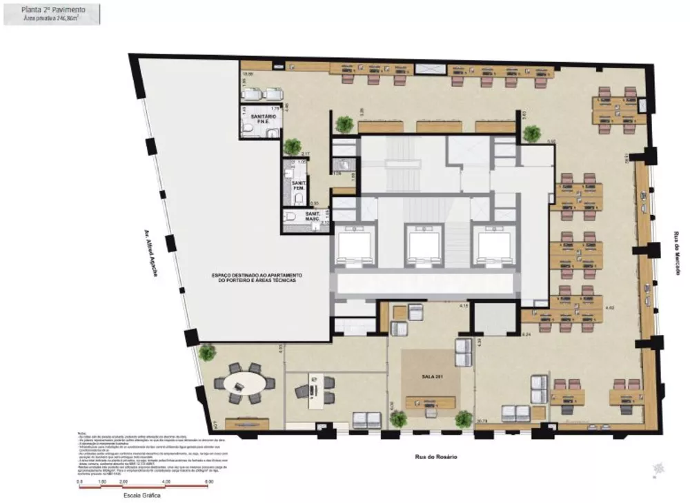 Sala-Conjunto, 246 m² - Foto 2