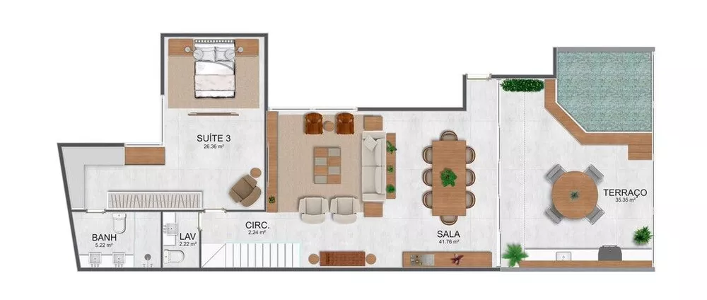 Cobertura, 4 quartos, 270 m² - Foto 10