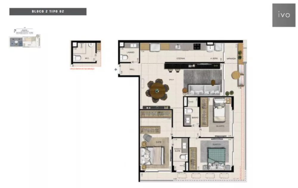 Apartamento, 3 quartos, 112 m² - Foto 12