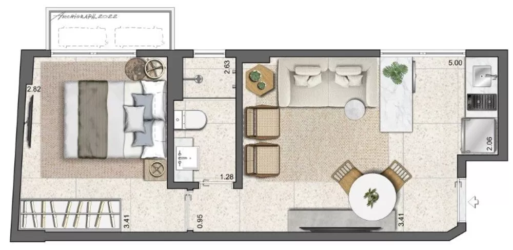 Apartamento, 2 quartos, 54 m² - Foto 33