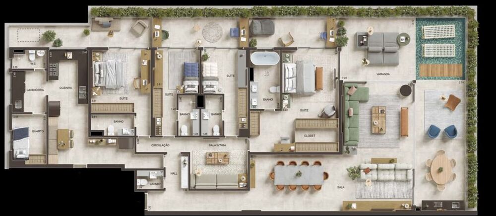 Apartamento, 4 quartos, 322 m² - Foto 23