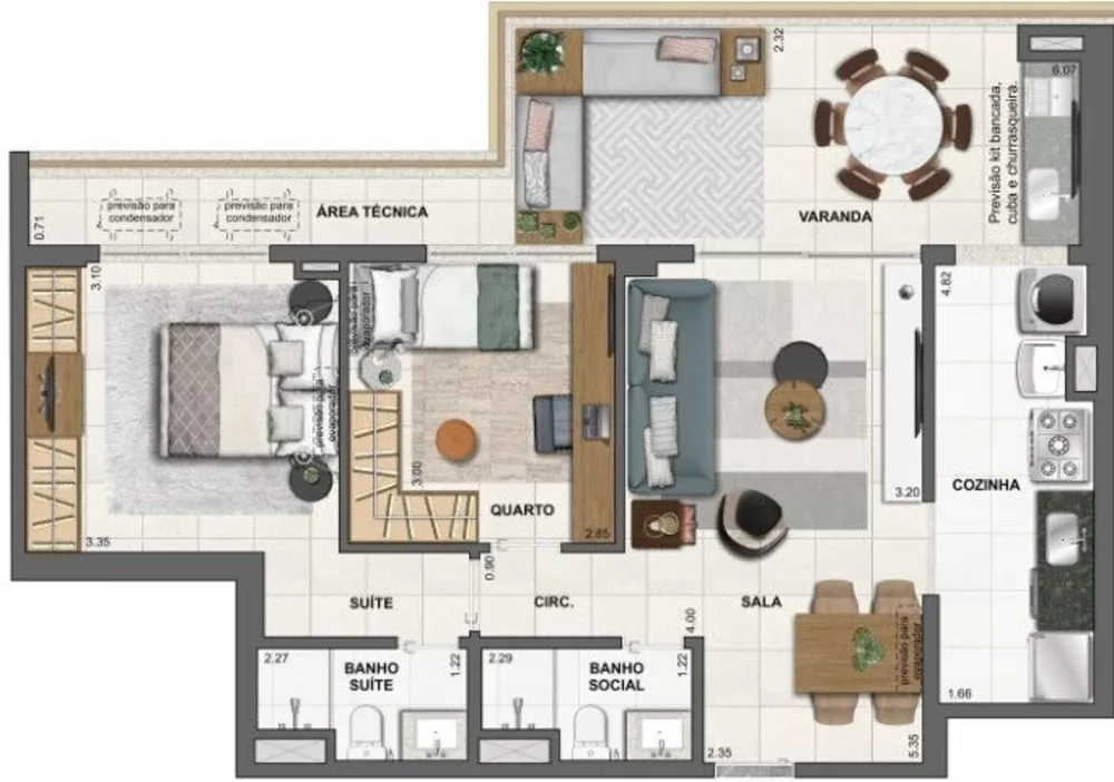 Cobertura, 3 quartos, 212 m² - Foto 62