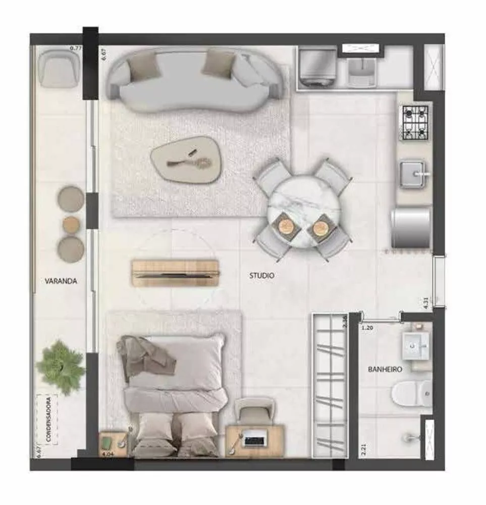 Apartamento, 3 quartos, 99 m² - Foto 15
