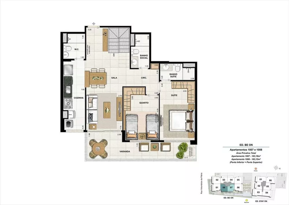 Apartamento, 3 quartos, 112 m² - Foto 48