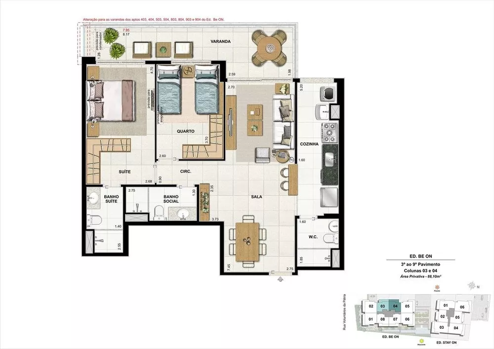 Apartamento, 3 quartos, 112 m² - Foto 44