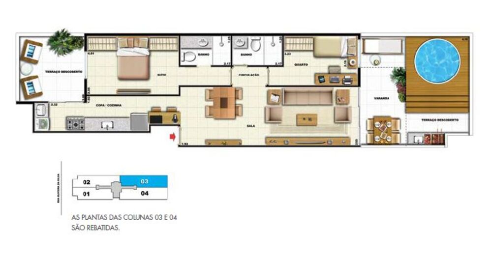 Apartamento, 2 quartos, 77 m² - Foto 8
